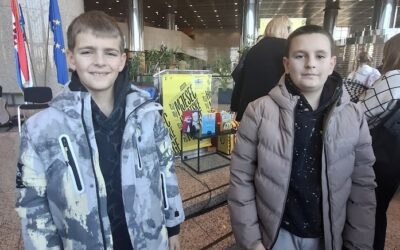 Emil i Šimun su finalisti Nacionalnog kviza za poticanje čitanja